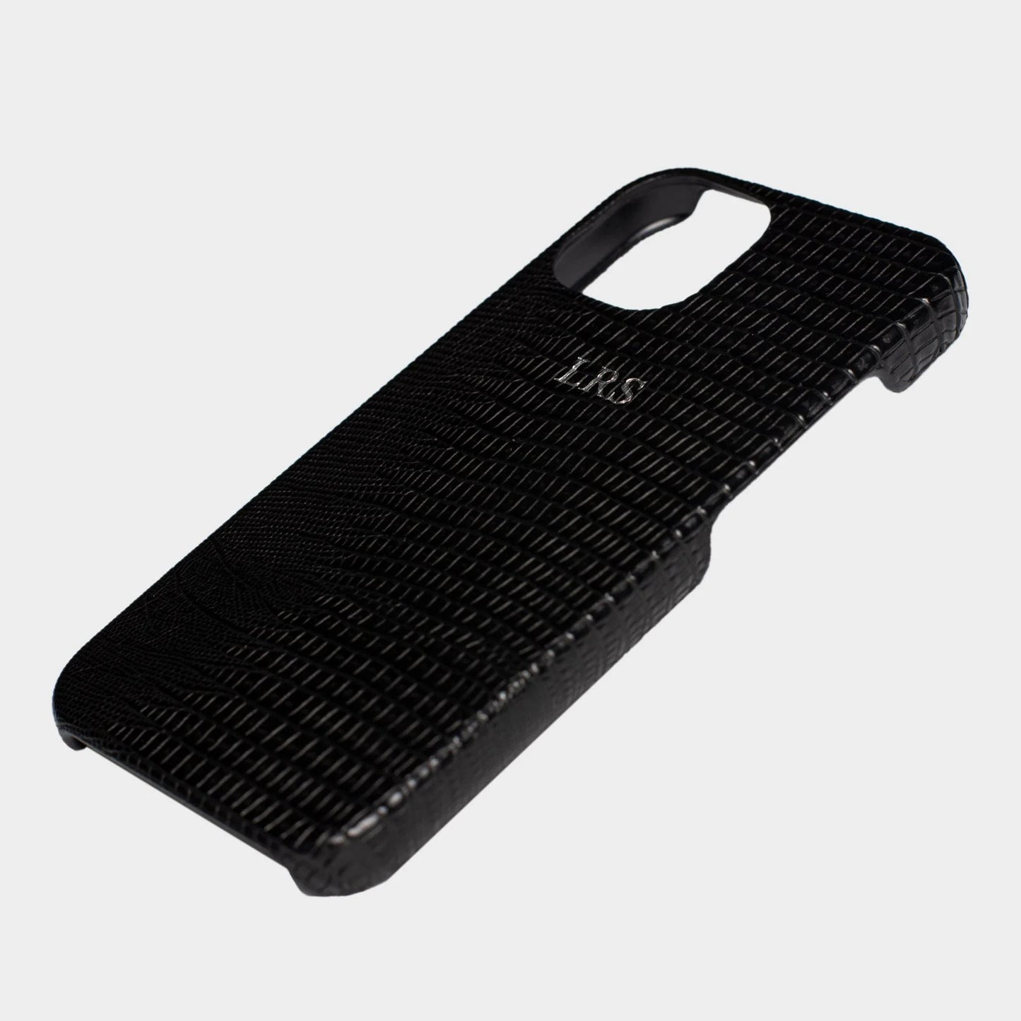 Lizzard Black Reverb — Funda de Piel Personalizada
