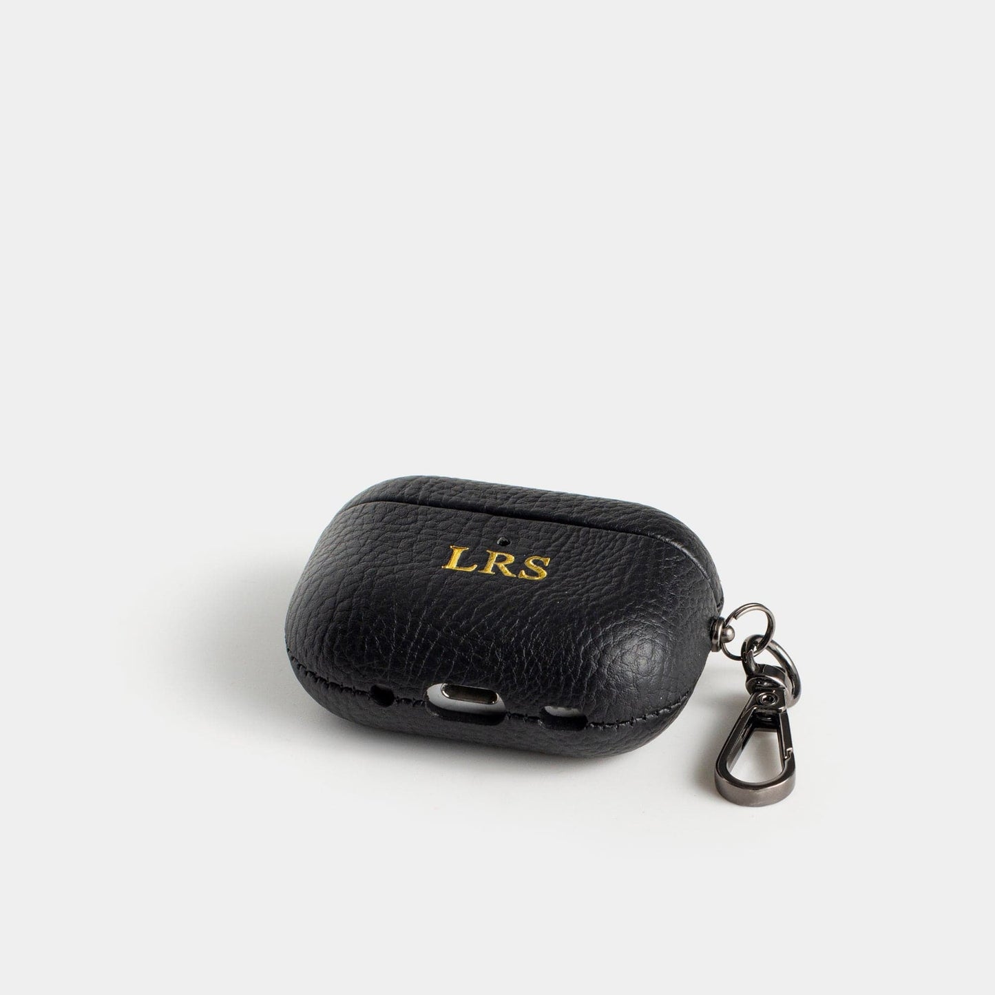 Pebble Black Reverb — Funda Airpods Personalizada