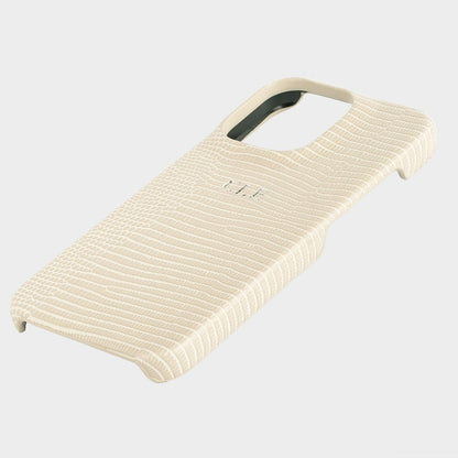Lizzard Linen Tone — Funda de Piel Personalizada