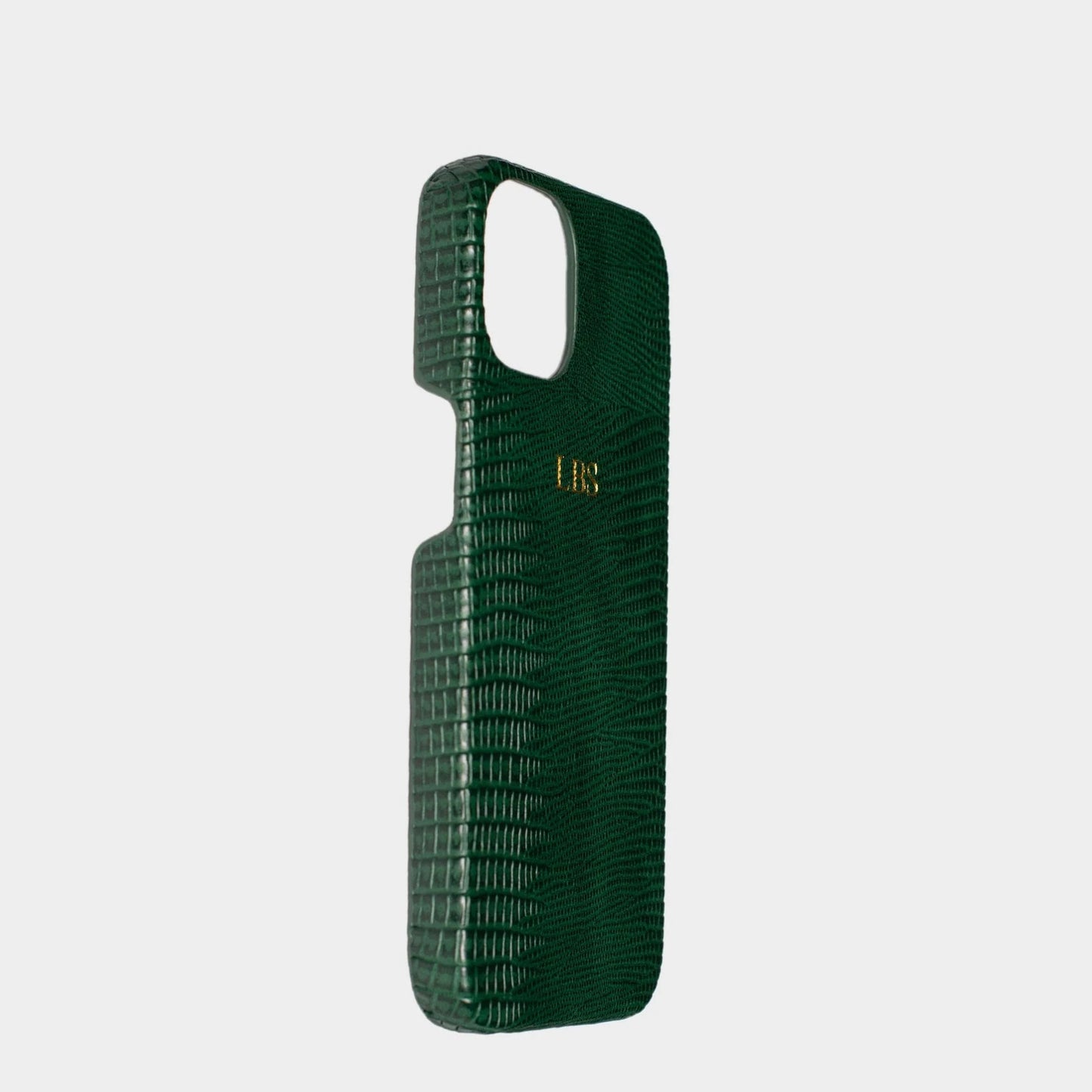 Lizzard Forest Resin — Funda de Piel Personalizada