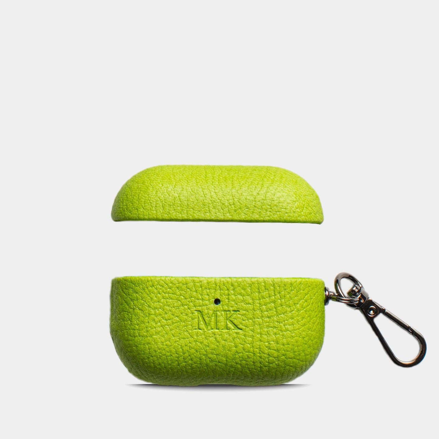 Pebble Lime Wave — Funda Airpods Personalizada