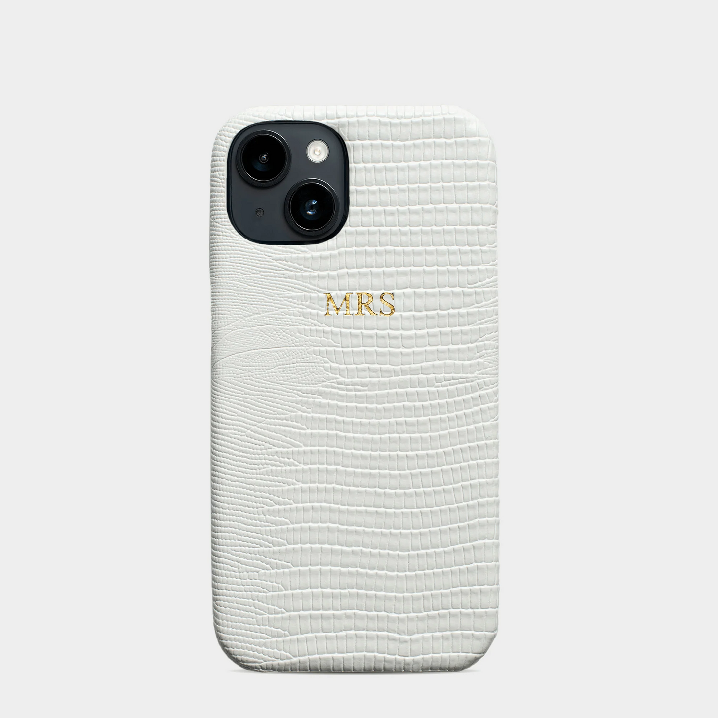 Lizzard Crystal Hush — Funda de Piel Personalizada