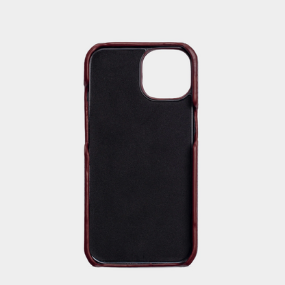 Pebble Velvet Wine — Funda de Piel Personalizada
