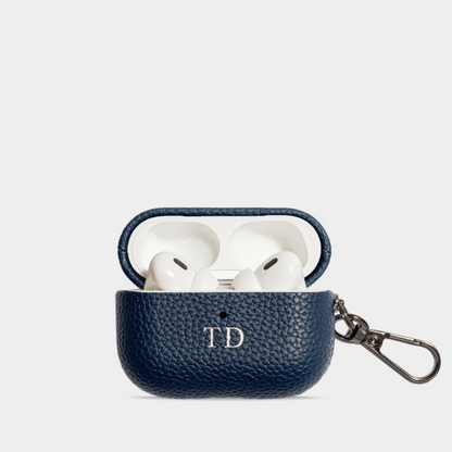 Pebble Deep Cobalt — Funda Airpods Personalizada