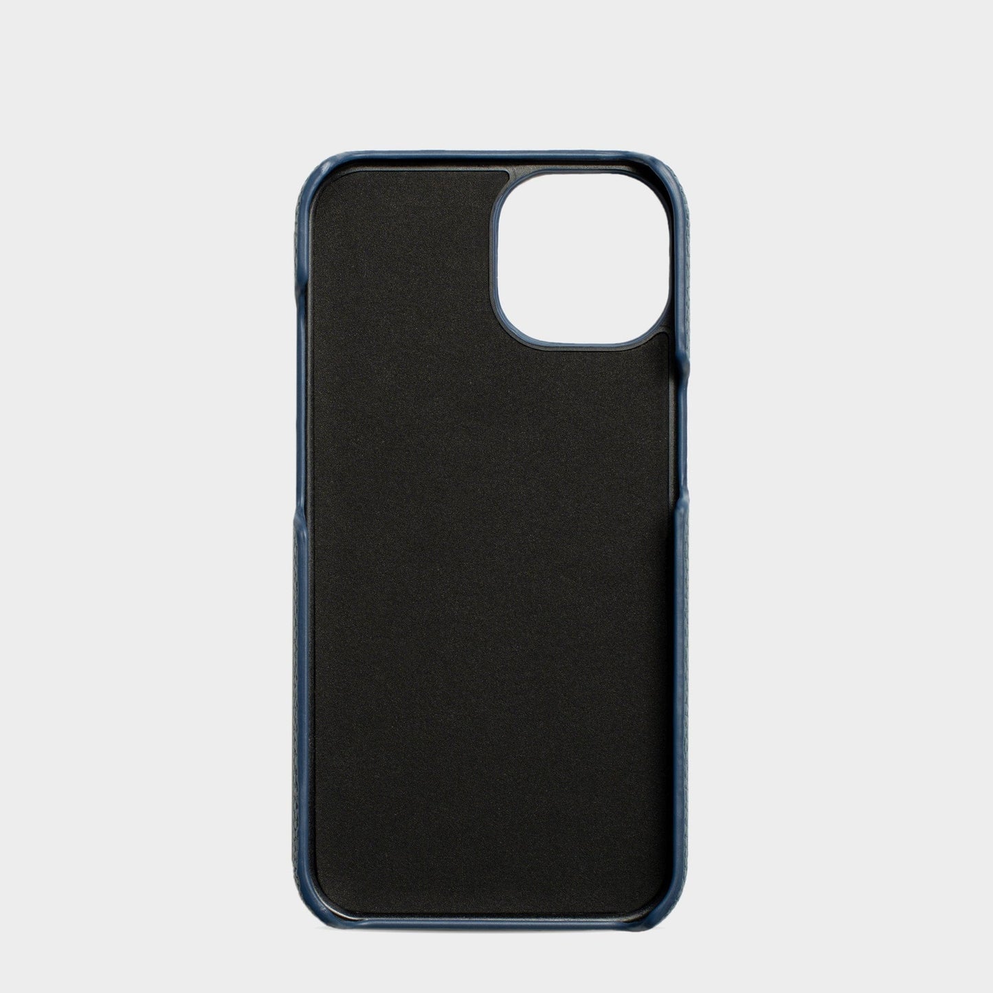 Pebble Deep Cobalt — Funda de Piel Personalizada
