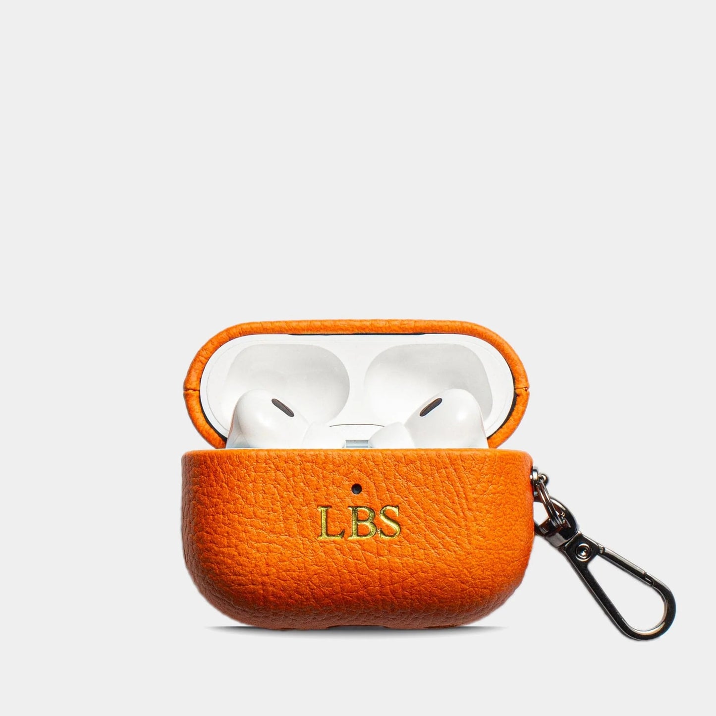 Pebble Amber Drop — Funda Airpods Personalizada