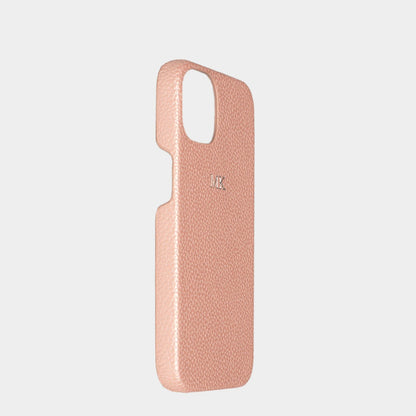 Pebble Rose Hush — Funda de Piel Personalizada