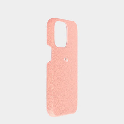 Pebble Coral Hum — Funda de Piel Personalizada