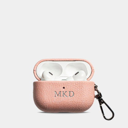 Pebble Rose Hush — Funda Airpods Personalizada