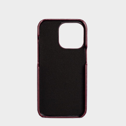 Lizzard Velvet Wine — Funda de Piel Personalizada